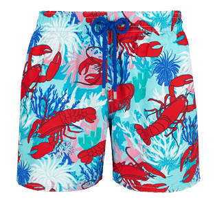 Homme CLASSIQUE Imprimé - Maillot de bain homme Homards & Coraux, Rouge medicis front Homme CLASSIQUE Imprimé - Maillot de bain homme Homards & Coraux, Rouge medicis front