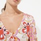 Damen Andere Bedruckt - Langes Kaleidoscope Kleid für Damen, Camellia Details Ansicht 3