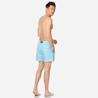 Men Classic Solid - Men Swim Trunks Solid, Acqua backworn Men Classic Solid - Men Swim Trunks Solid, Acqua backworn