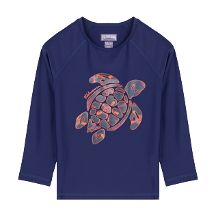 AUTRES Imprimé - T-shirt Anti UV Enfant Starfish Dance, Saphir front AUTRES Imprimé - T-shirt Anti UV Enfant Starfish Dance, Saphir front