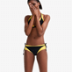 Women Classic brief Solid - Women bicolor bikini bottom trompe-l'oeil effect - Vilebrequin x JCC+ - Limited Edition, Citron frontworn Women Classic brief Solid - Women bicolor bikini bottom trompe-l'oeil effect - Vilebrequin x JCC+ - Limited Edition, Citron frontworn