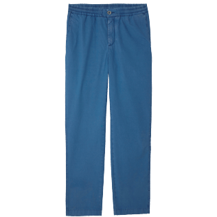 Uomo Altri Unita - Pantaloni uomo con girovita elasticizzato, Oceano front Uomo Altri Unita - Pantaloni uomo con girovita elasticizzato, Oceano front