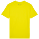 Uomo Altri Unita - T-shirt uomo in cotone biologico tinta unita, Limone vista posteriore