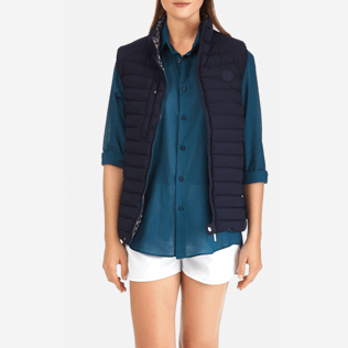 007 Printed - Sleeveless Doudoune Micro ronde des tortues, Navy supp1 007 Printed - Sleeveless Doudoune Micro ronde des tortues, Navy supp1