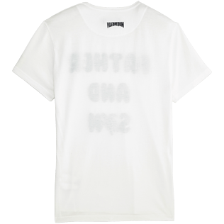 Herren T-Shirts Bedruckt - Vater und Sohn T-Shirt mit Rundhalsausschnitt, Weiss back Herren T-Shirts Bedruckt - Vater und Sohn T-Shirt mit Rundhalsausschnitt, Weiss back