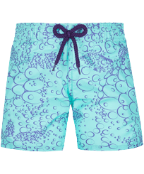 Boys Others Printed - Boys Swimwear 2016 Bubble Turtles, Lagoon front view