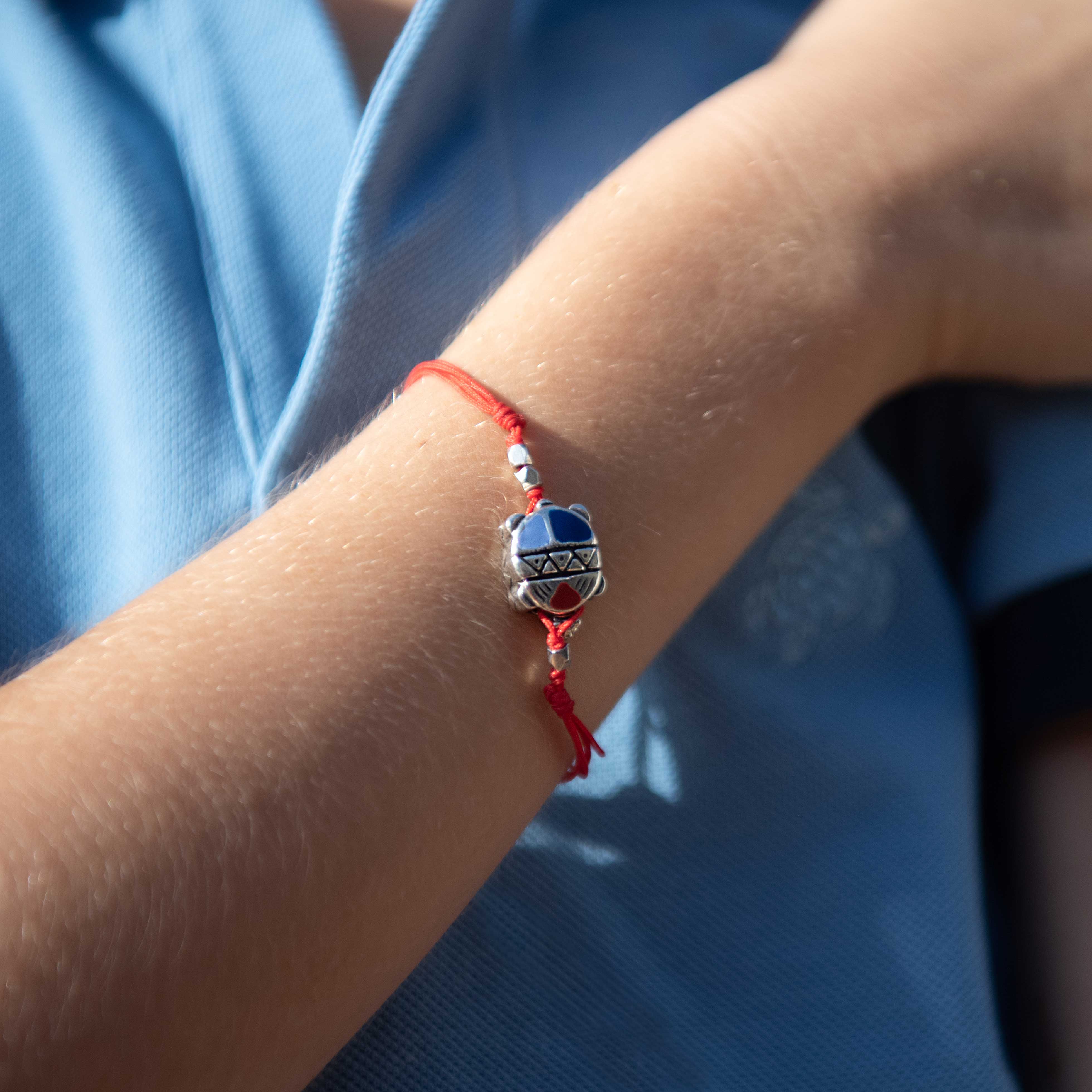 Kids String Enameled Turtle Bracelet - Vilebrequin x Gas Bijoux |  Vilebrequin Website | TORH1B57