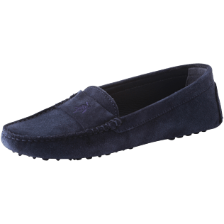 Women Others Solid - Women Very soft Daim Loafers Solid, Navy back Women Others Solid - Women Very soft Daim Loafers Solid, Navy back