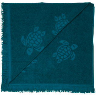 Others Solid - Beach Towel Fouta Jacquard Tortues, Spray back Others Solid - Beach Towel Fouta Jacquard Tortues, Spray back
