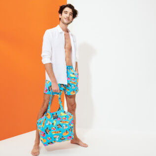 Others Printed - Tote Bag - Vilebrequin x Derrick Adams, Swimming pool supp7 Others Printed - Tote Bag - Vilebrequin x Derrick Adams, Swimming pool supp7