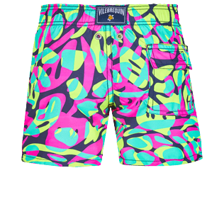 Boys Others Printed - Boys Swim Trunks 2021 Neo Turtles, Navy back view
