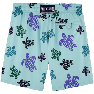Homme Classique Moorea Brodé - Maillot de bain Mistral Broderie Tortues Multicolores All Over, Lagon back Homme Classique Moorea Brodé - Maillot de bain Mistral Broderie Tortues Multicolores All Over, Lagon back