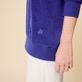 Men Others Solid - Unisex Terry Sweatshirt Solid, Purple blue details view 6