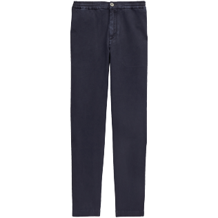 Hombre Autros Liso - Pantalón chino holgado para hombre, Azul marino front Hombre Autros Liso - Pantalón chino holgado para hombre, Azul marino front