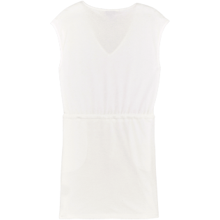 Women Others Solid - Women Short terry cloth Dress Solid, White back Women Others Solid - Women Short terry cloth Dress Solid, White back