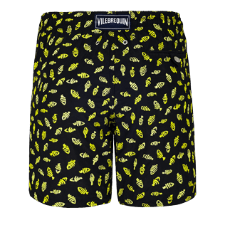 Men Classic / Moorea Embroidered - Men Swimtrunks Embroidered Mini Fish - Limited Edition, Black back Men Classic / Moorea Embroidered - Men Swimtrunks Embroidered Mini Fish - Limited Edition, Black back