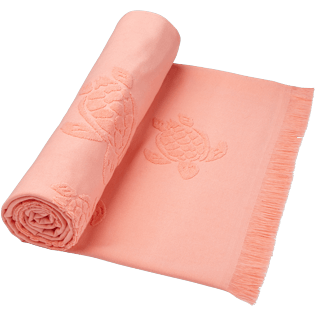 Autros Liso - Futa de tejido terry con estampado Turtles Jacquard, Blush supp1 Autros Liso - Futa de tejido terry con estampado Turtles Jacquard, Blush supp1