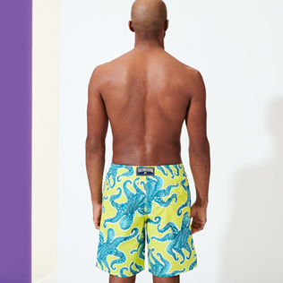 Homme CLASSIQUE LONG Imprimé - Maillot de bain homme Long 2014 Poulpes, Citron backworn Homme CLASSIQUE LONG Imprimé - Maillot de bain homme Long 2014 Poulpes, Citron backworn