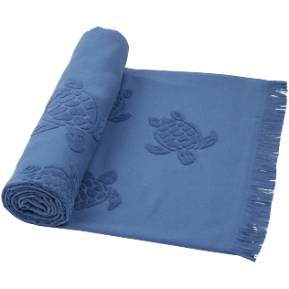 Andere Uni - Turtles Jacquard-Decke aus Frottee, Goa backworn Andere Uni - Turtles Jacquard-Decke aus Frottee, Goa backworn