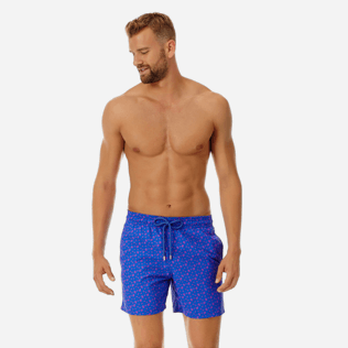 Men Classic Printed - Men Swimtrunks Micro Ronde Des Tortues, Sea blue frontworn Men Classic Printed - Men Swimtrunks Micro Ronde Des Tortues, Sea blue frontworn