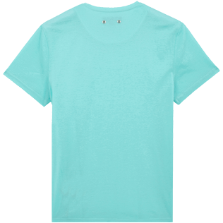 Hombre Autros Liso - Camiseta de algodón mercerizado liso con cuello de pico para hombre, Laguna back Hombre Autros Liso - Camiseta de algodón mercerizado liso con cuello de pico para hombre, Laguna back