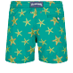 女童 Starfish Dance 刺绣游泳短裤 - 限量版 Linden 后视图