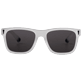 Andere Uni - Unisex Solid Sonnenbrille, Weiss Vorderseite getragene Ansicht