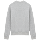 男款 Others 纯色 - Men Cotton Sweatshirt Solid, Lihght gray heather 后视图