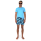 Der Look für herren: Badeshorts Turtles Flowers, front Der Look für herren: Badeshorts Turtles Flowers, front
