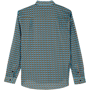 Andere Bedruckt - Unisex Cotton Shirt Turtles Stars, Marineblau back Andere Bedruckt - Unisex Cotton Shirt Turtles Stars, Marineblau back