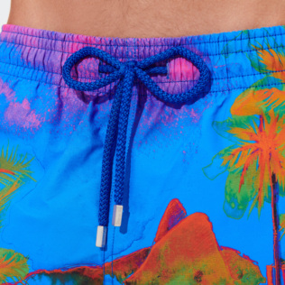 Imagen de Hombre Clásico Estampado - Bañador con estampado 2013 Rio 360° para hombre, Mar azul detalles vista 1 Imagen de Hombre Clásico Estampado - Bañador con estampado 2013 Rio 360° para hombre, Mar azul detalles vista 1