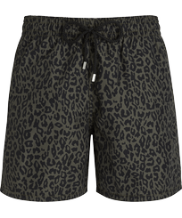 Men Others Printed - Men Swim Trunks Small Camo - Vilebrequin x Palm Angels, Bronze front view