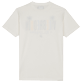 Men Others Printed - Men Cotton T-shirt, Off white back view