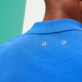 Homme AUTRES Uni - Polo en Piqué de Coton homme uni, Bleu de mer vue de détail 3