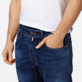 Homme AUTRES Uni - Jeans 5 Poches homme Coupe Droite, Med denim w2 vue de détail 1