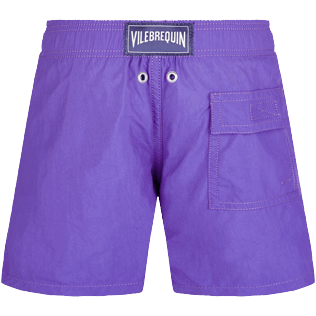 Jungen Andere Magie - Mit Wasser reagierende Ronde De Tortues Badeshorts für Jungen, Purple blue Rückansicht