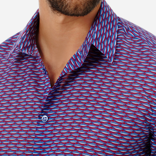 Autros Estampado - Camisa de algodón con estampado Marbella unisex, Grosella supp1 Autros Estampado - Camisa de algodón con estampado Marbella unisex, Grosella supp1