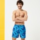 Men Others Printed - Men Swim Trunks Ultra-light and packable Nautilius Tie & Dye, Azure details view 5
