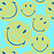 Girls One-piece Swimsuit Turtles Smiley- Vilebrequin x Smiley®, Lazulii blue 