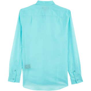 Autros Liso - Camisa en gasa de algodón de color liso unisex, Lazulii blue back Autros Liso - Camisa en gasa de algodón de color liso unisex, Lazulii blue back