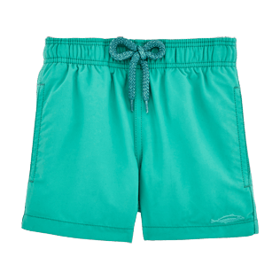 Niños Corte Clásico Estampado - Bañador con estampado reactivo al agua Sardines à l'Huile, Veronese green front Niños Corte Clásico Estampado - Bañador con estampado reactivo al agua Sardines à l'Huile, Veronese green front