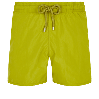 男款 Classic 纯色 - 男士纯色泳裤, Matcha 正面图