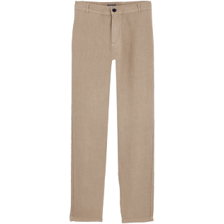 Men Others Solid - Men straight Linen Pants Solid, Safari front Men Others Solid - Men straight Linen Pants Solid, Safari front