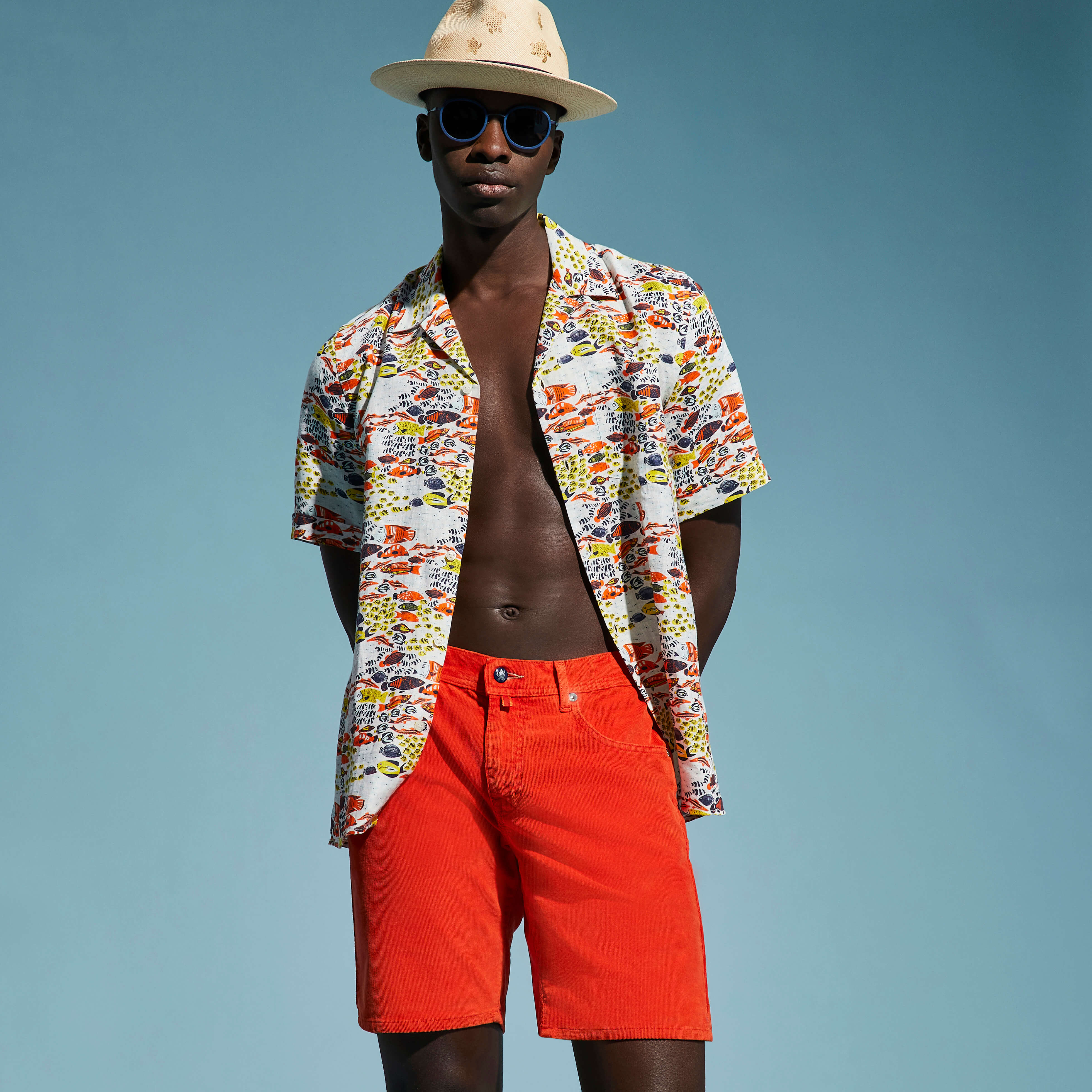 Bermuda online velours homme