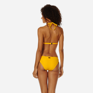 Femme FOULARD Uni - Haut de Maillot de bain Foulard Femme Pois Lazer Cut, Mangue backworn Femme FOULARD Uni - Haut de Maillot de bain Foulard Femme Pois Lazer Cut, Mangue backworn