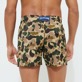 Men Others Printed - Men Stretch Swimwear Large Camo - Vilebrequin x Palm Angels, Army back worn view