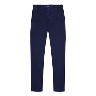 Hombre Autros Liso - Pantalones de chándal en tejido de gabardina para hombre, Deep blue front Hombre Autros Liso - Pantalones de chándal en tejido de gabardina para hombre, Deep blue front