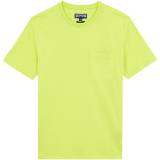 Herren Andere Uni - Einfarbiges T-Shirt aus Bio-Baumwolle für Herren, Coriander front Herren Andere Uni - Einfarbiges T-Shirt aus Bio-Baumwolle für Herren, Coriander front