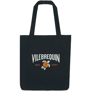 Others Printed - Tote Bag VBQ 50 Ans, Navy front view