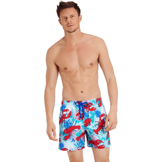 Homme CLASSIQUE Imprimé - Maillot de bain homme Homards & Coraux, Rouge medicis frontworn Homme CLASSIQUE Imprimé - Maillot de bain homme Homards & Coraux, Rouge medicis frontworn